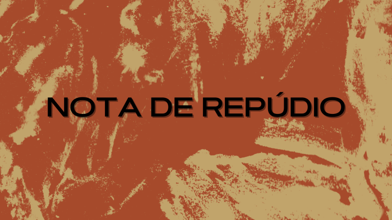 NOTA DE REPÚDIO